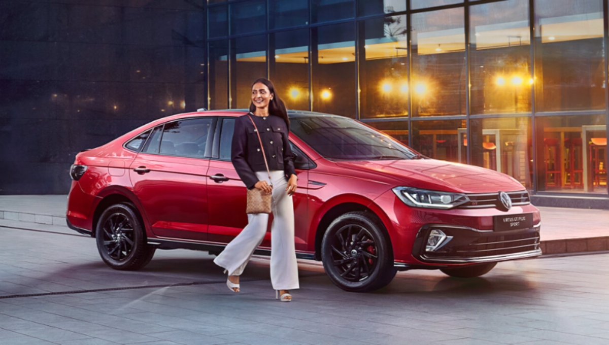 Volkswagen Virtus Sedan priced at ₹11.56 lakh, offering premium features and 5-star safety