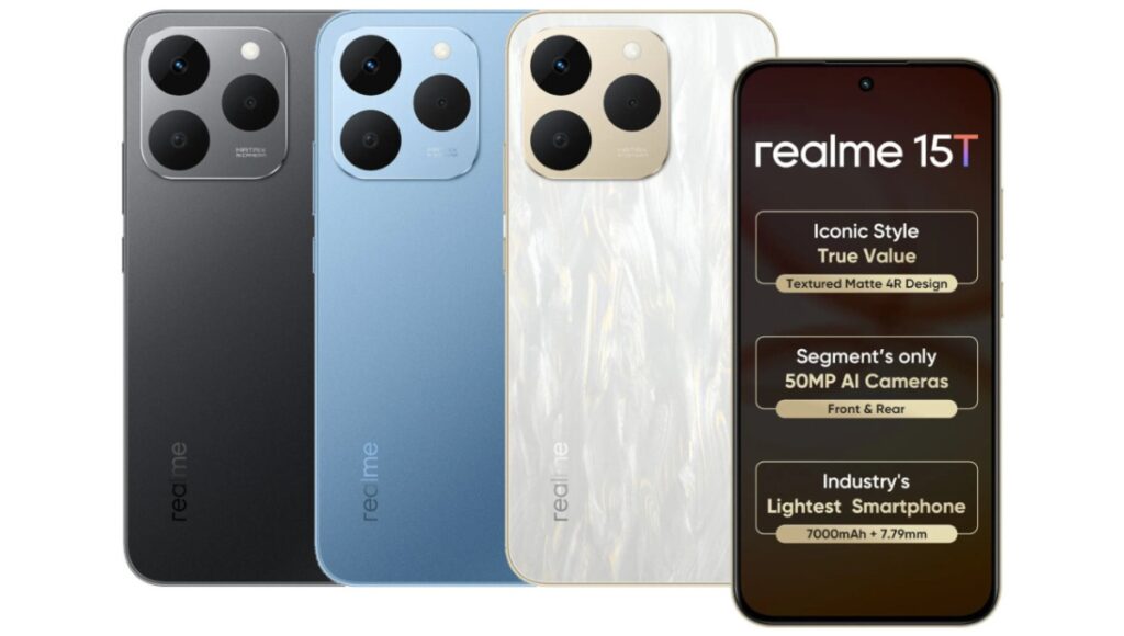 Realme 15T: A smartphone under Rs 21,000 with a powerful battery and high-end features