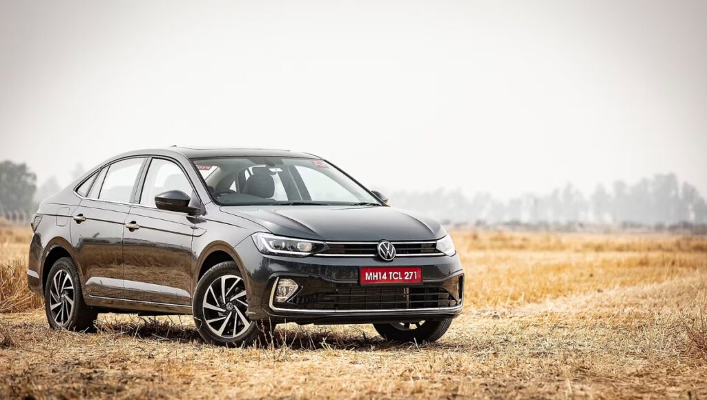 Volkswagen Virtus Sedan priced at ₹11.56 lakh, offering premium features and 5-star safety
