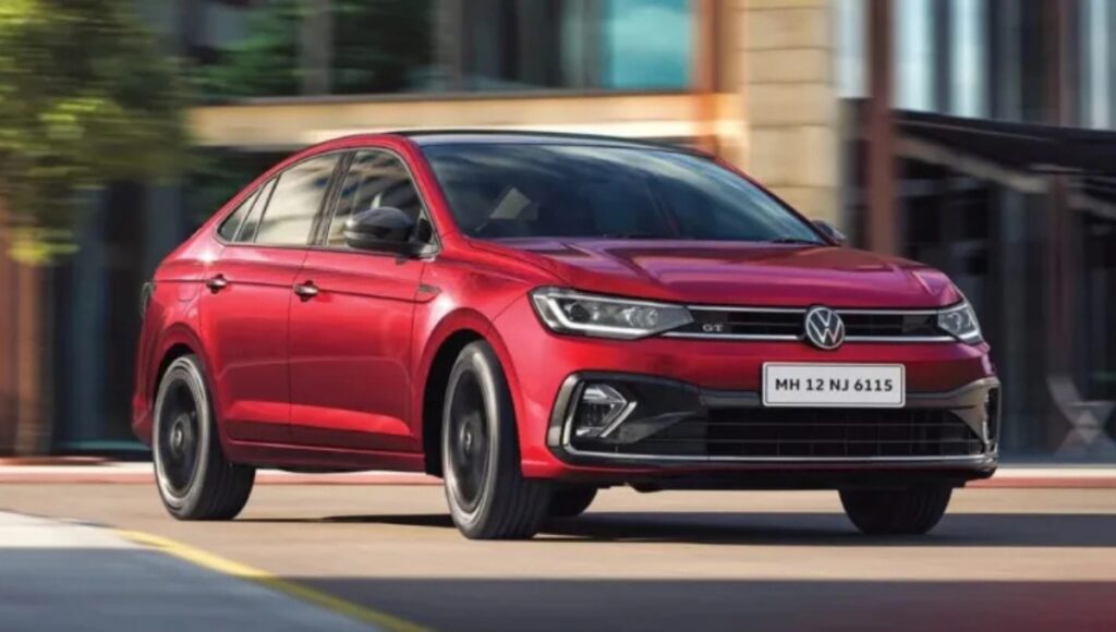Volkswagen Virtus Sedan priced at ₹11.56 lakh, offering premium features and 5-star safety