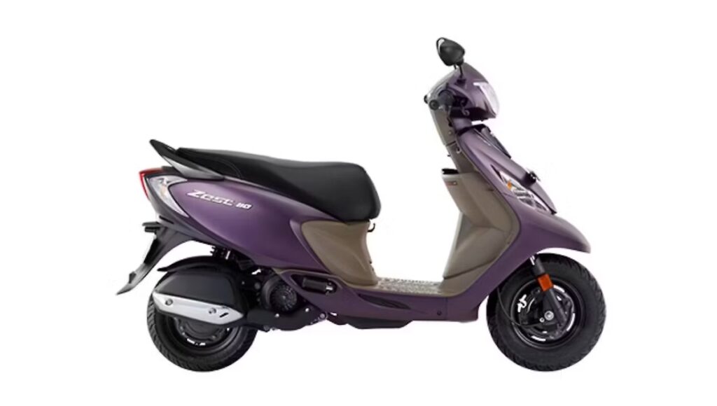 TVS Zest SXC 110 launched: A new twist with digital console and new colour options
