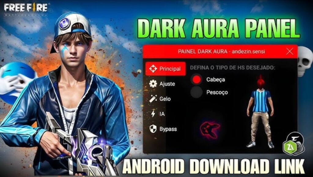 Dark Aura Panel Free Fire