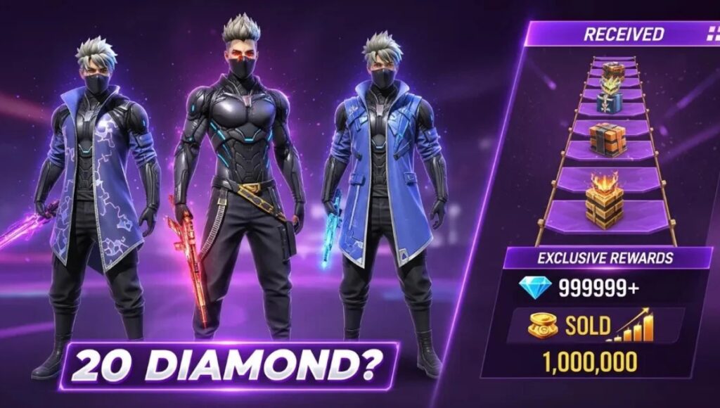 Diamond FF Free Fire 99999 UID