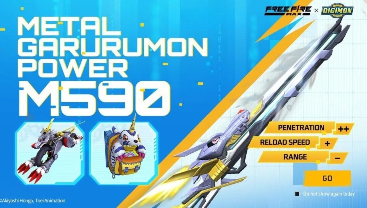 Free Fire Digimon M590 Ring Event