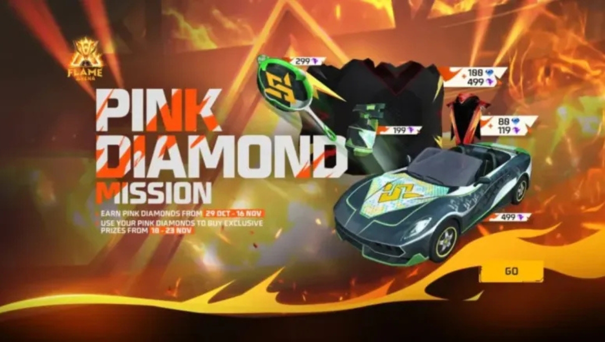 Free Fire Pink Diamond Mission