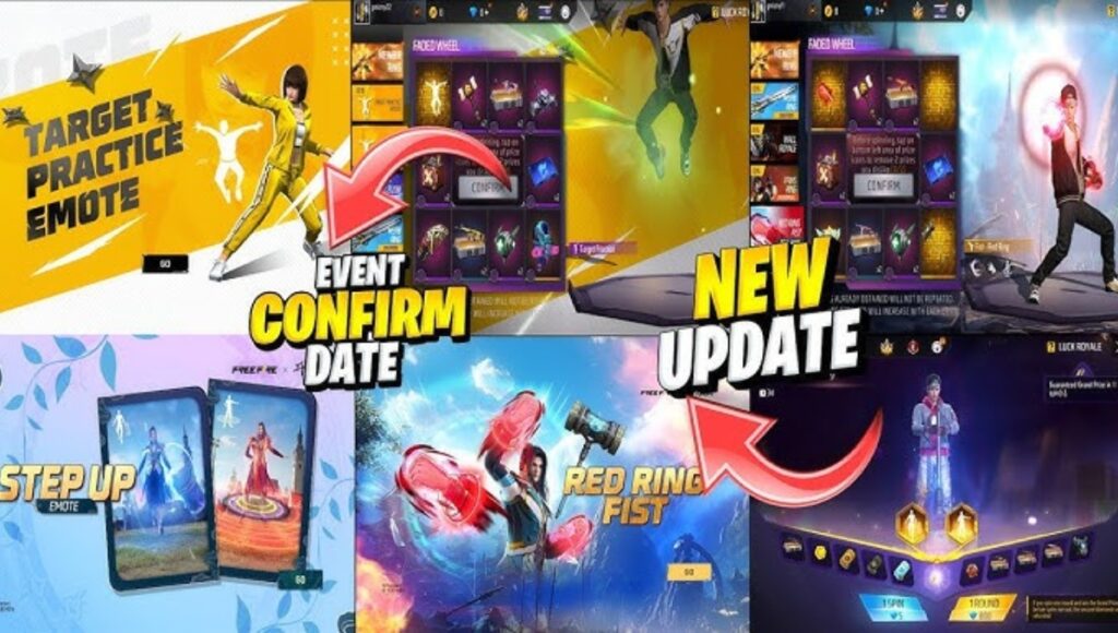 Free Fire Target Practice Emote Event