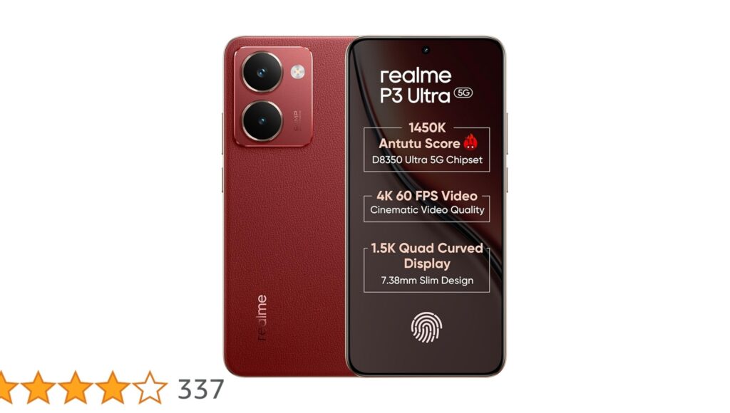 Realme P3 Ultra 5G: A powerful smartphone with impressive performance and a 6000mAh battery.