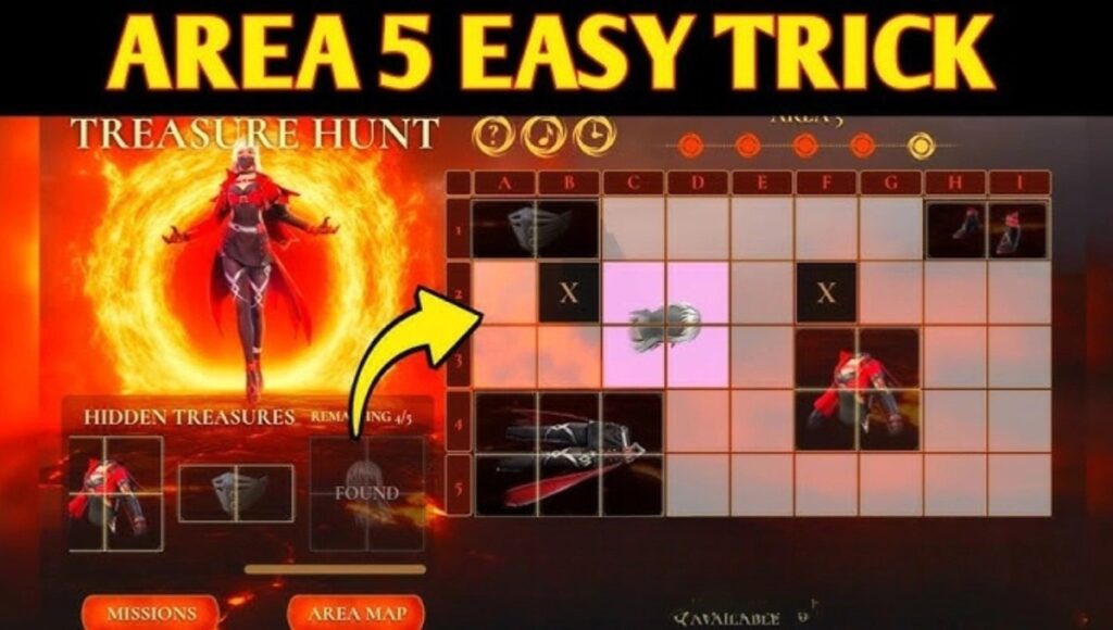 Free Fire Treasure Hunt