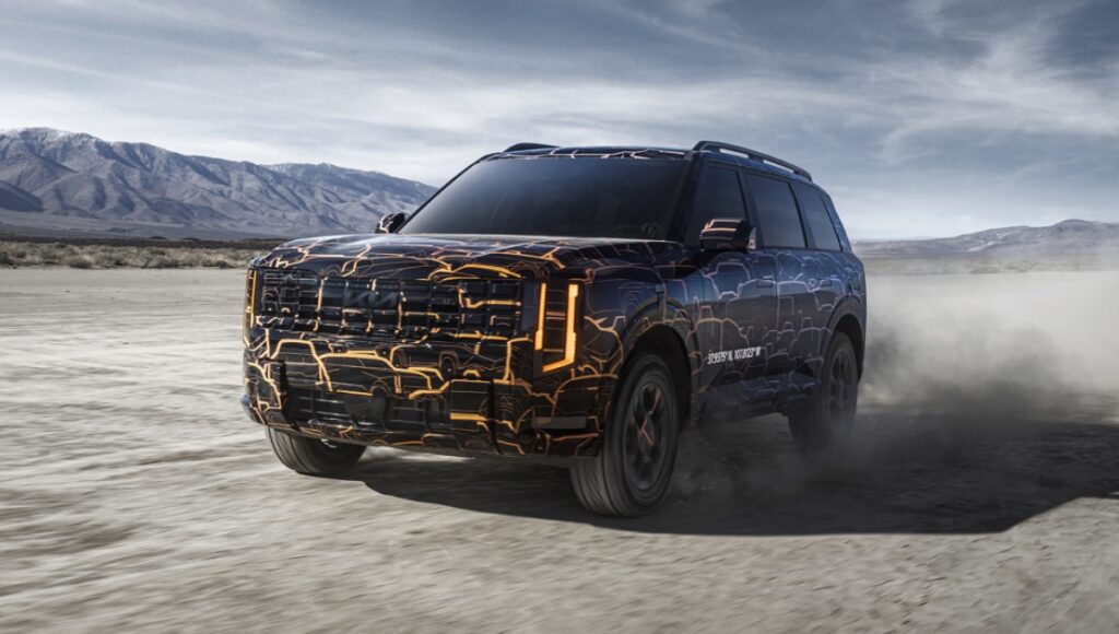New Kia Telluride 2027: A stunning reveal of the luxurious 7-seater SUV with a powerful look and advanced features.