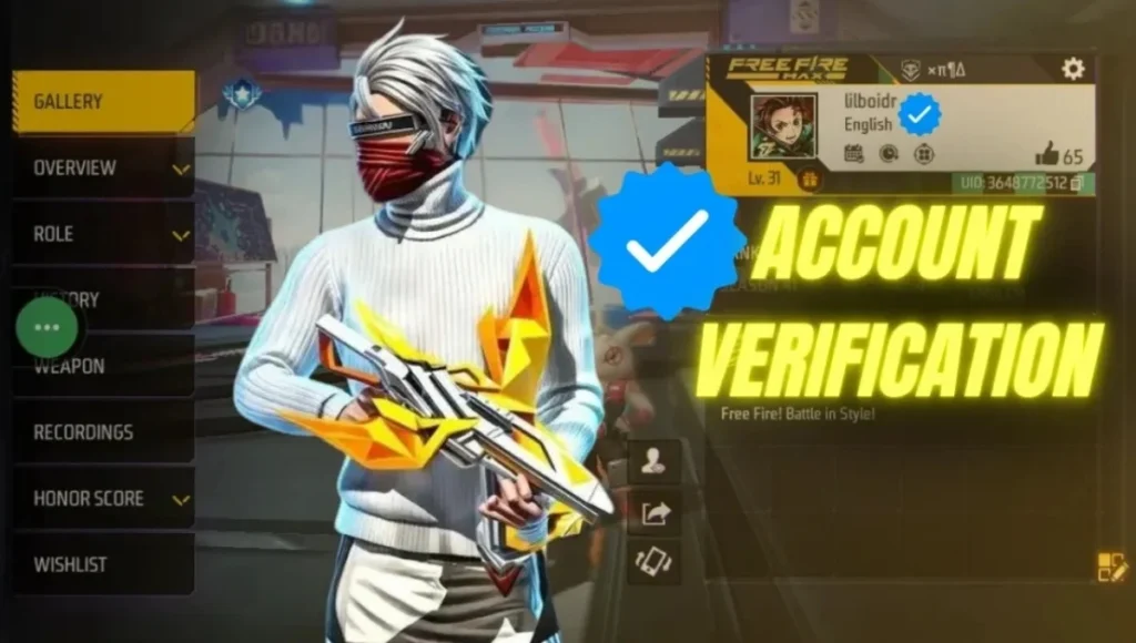 Free Fire Account Verification