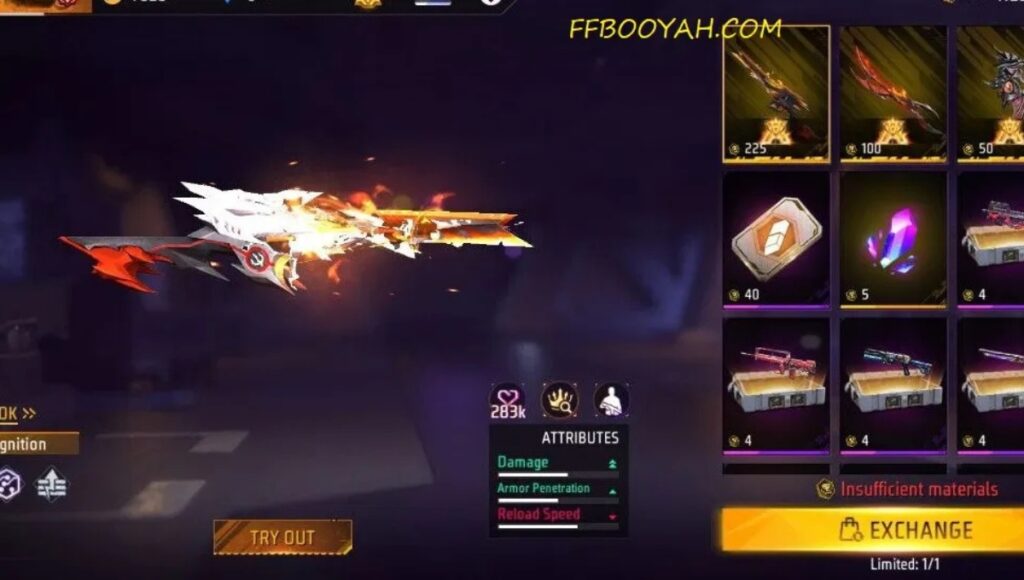 Free Fire AC80 Immortal Ignition Event 