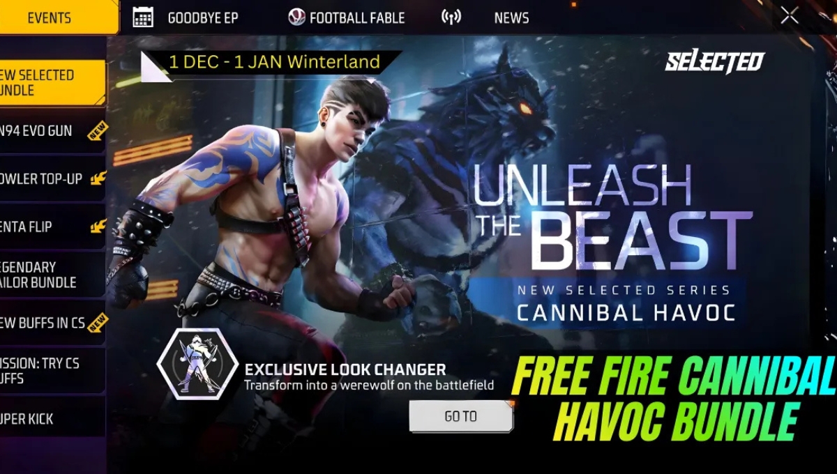 Free Fire Cannibal Havoc Bundle