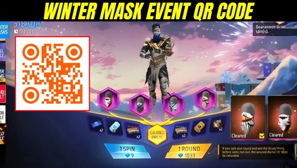 Winter Mask Event QR Code