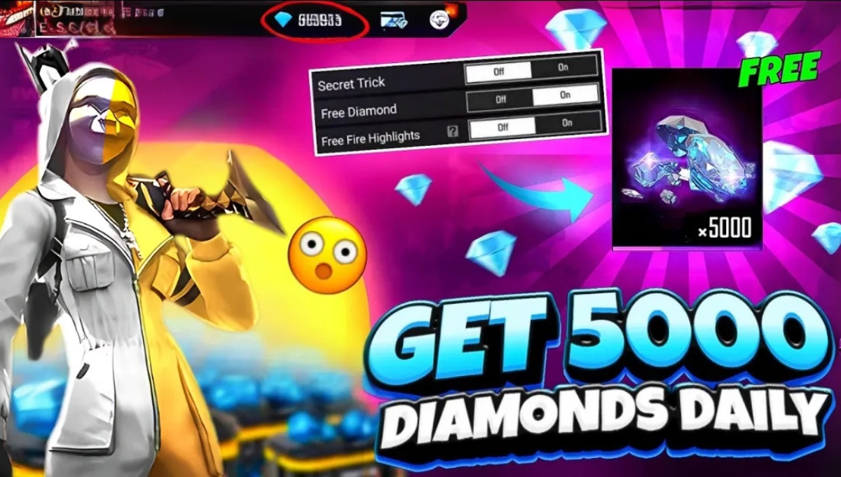 Free Fire Free Diamond Trick Today