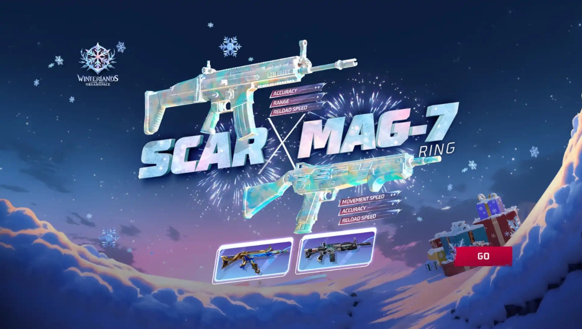 Free Fire SCAR x MAG-7 Ring Event