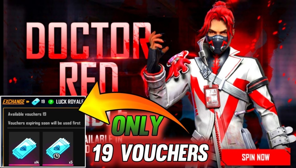 Free Fire Doctor Red Bundle
