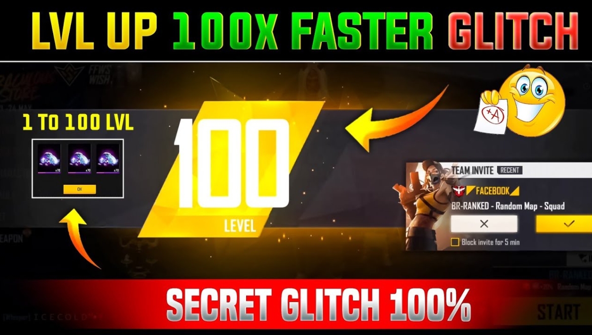 Free Fire Account Level Up Trick