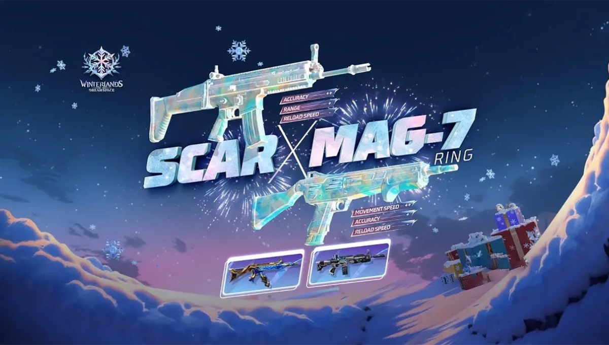 SCAR x MAG-7 Ring QR Code