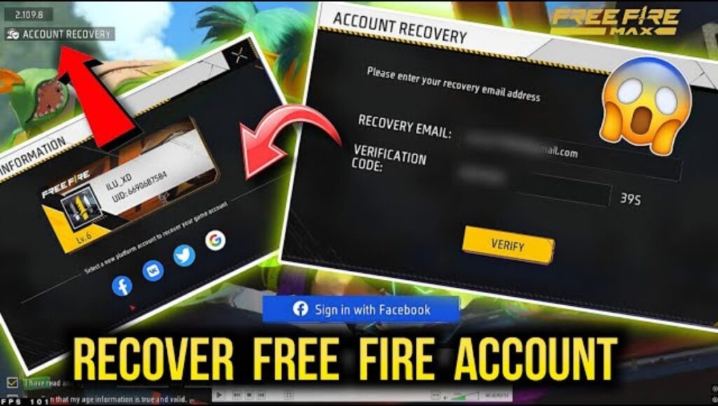 Recover Free Fire Account