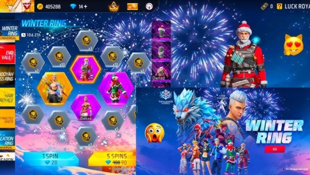 Santa Militia Bundle Free Fire