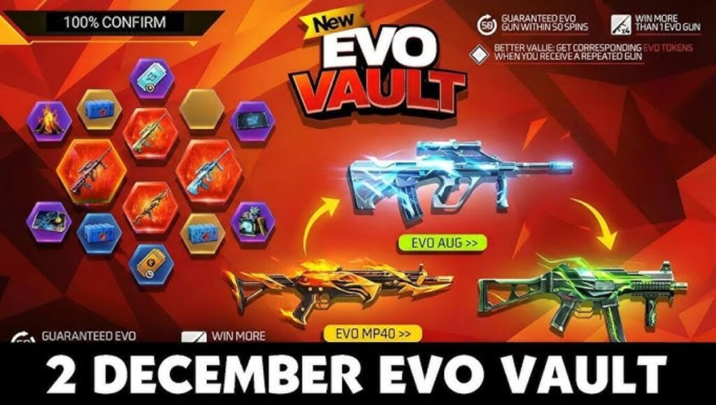 Free Fire Evo Vault Event