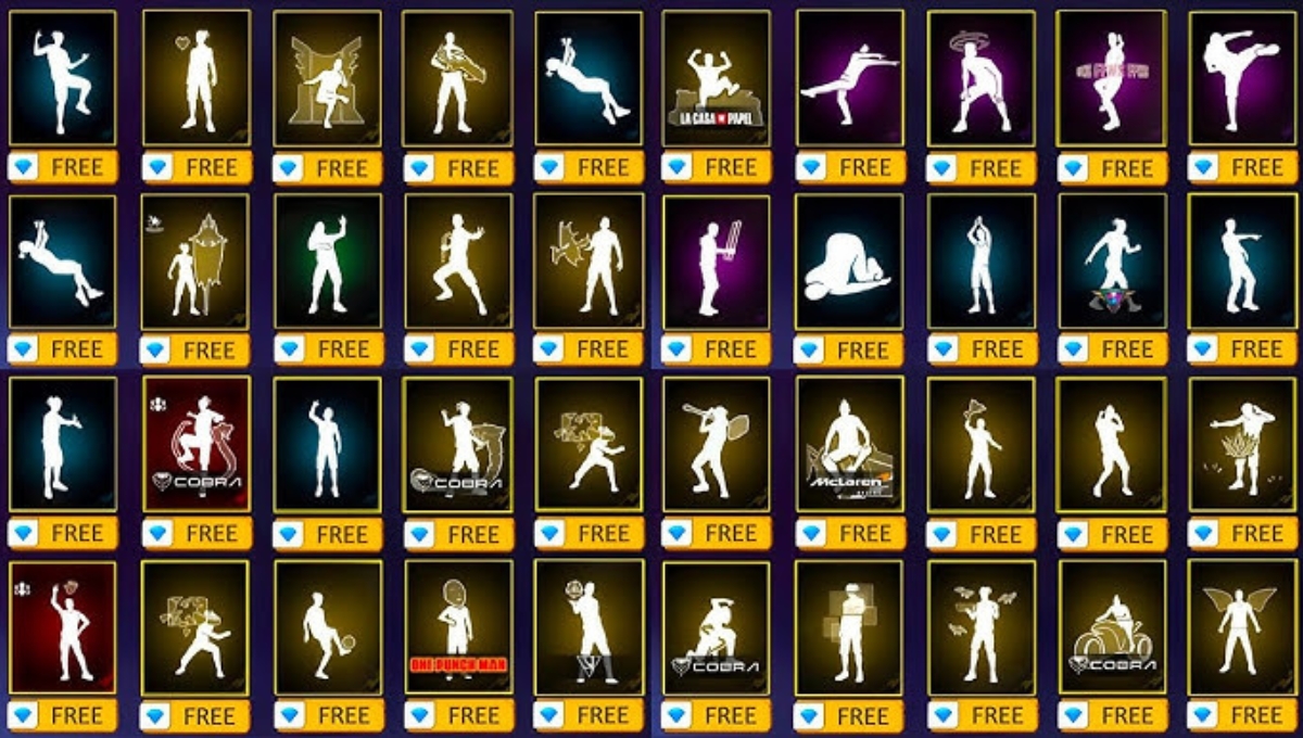Free Fire Emote Event