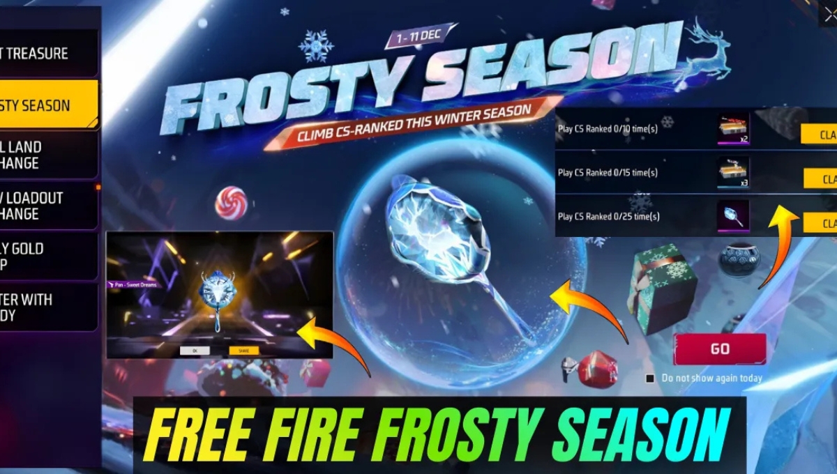 Free Fire Frosty Season: Winterland Update Highlights