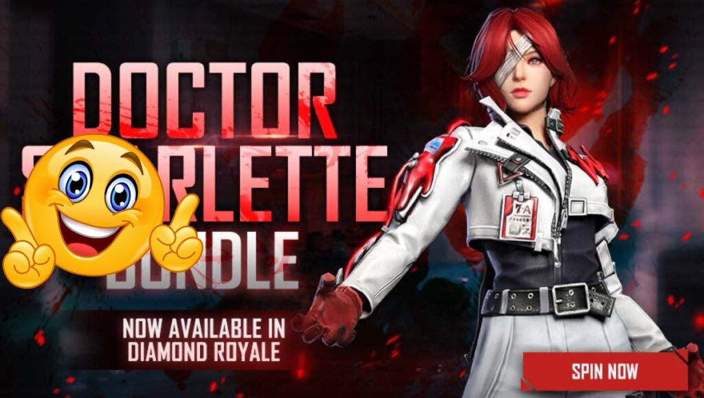Free Fire Doctor Red Bundle