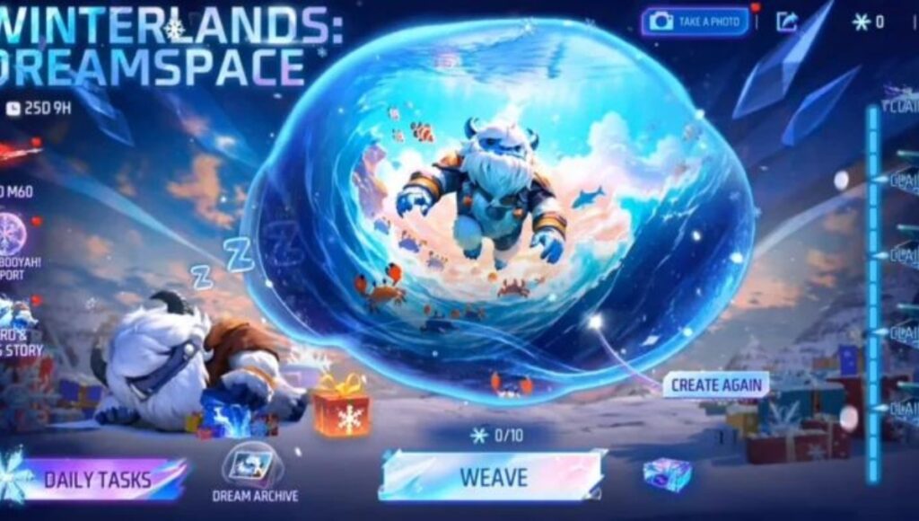 Winterland Magic Cube Free Fire