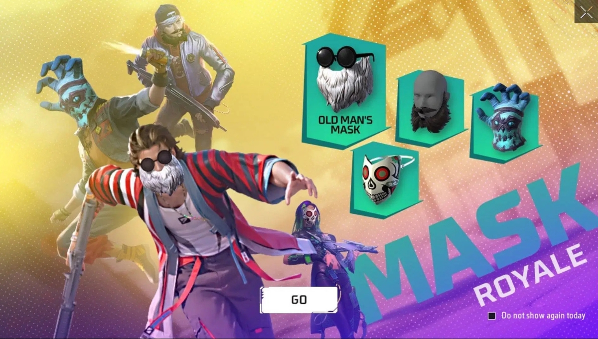 Free Fire Winter Mask
