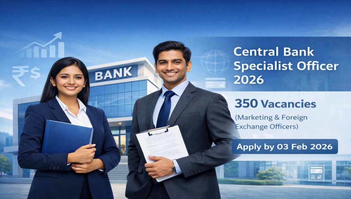 Central Bank Specialist Officer Recruitment