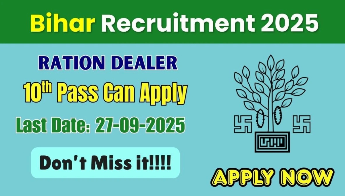 Bihar Ration Dealer Vacancy