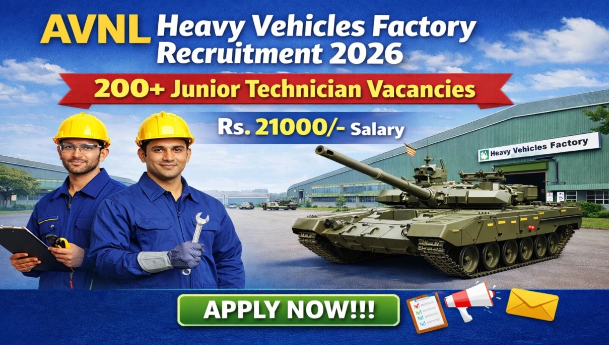 HVF Avadi Recruitment
