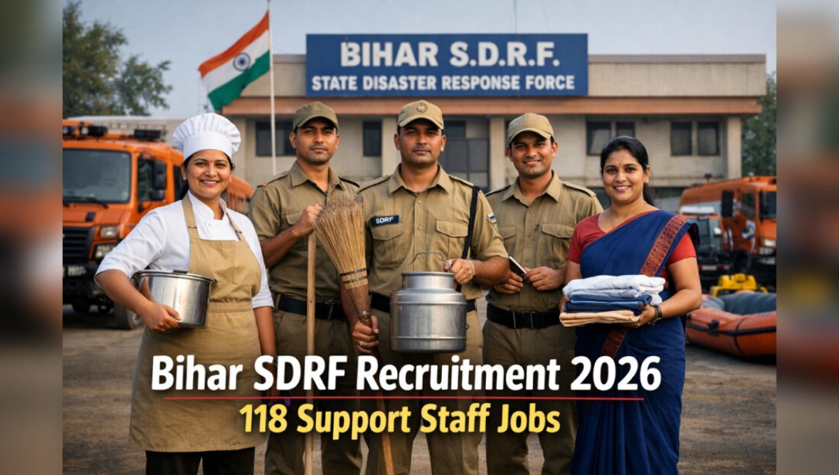 Bihar SDRF Vacancy 