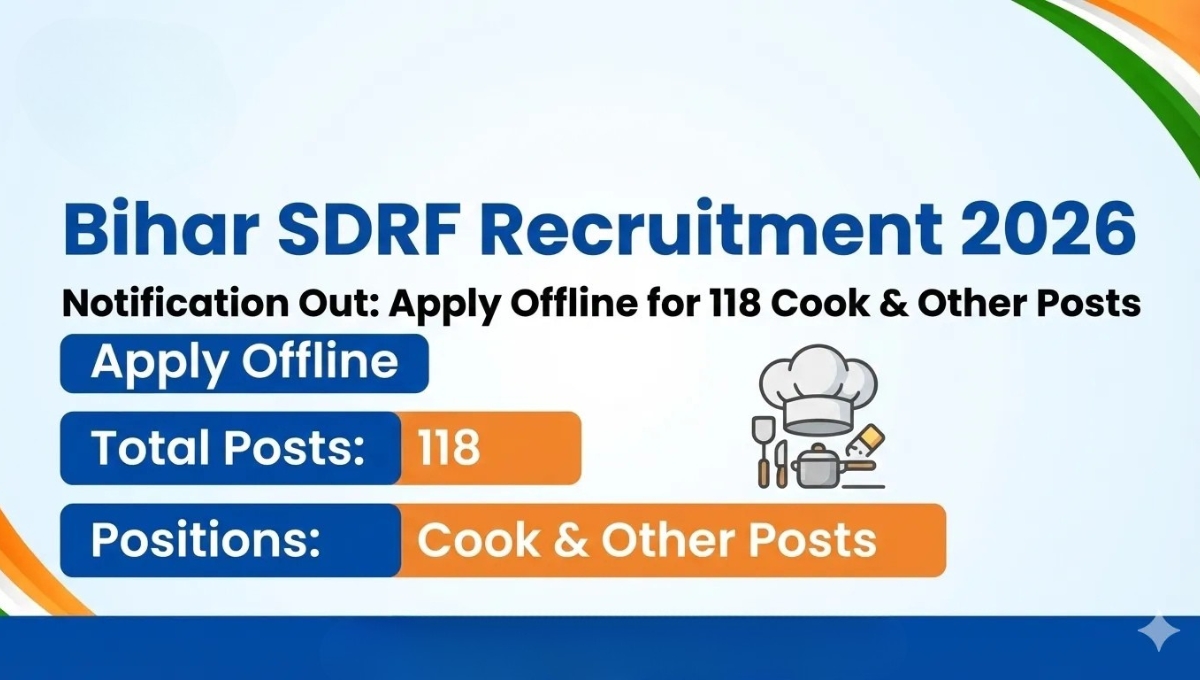 Bihar SDRF Vacancy 