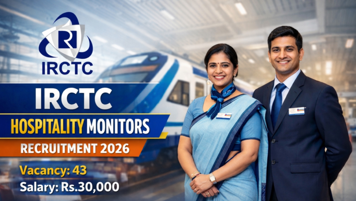 IRCTC Hospitality Monitor Vacancy