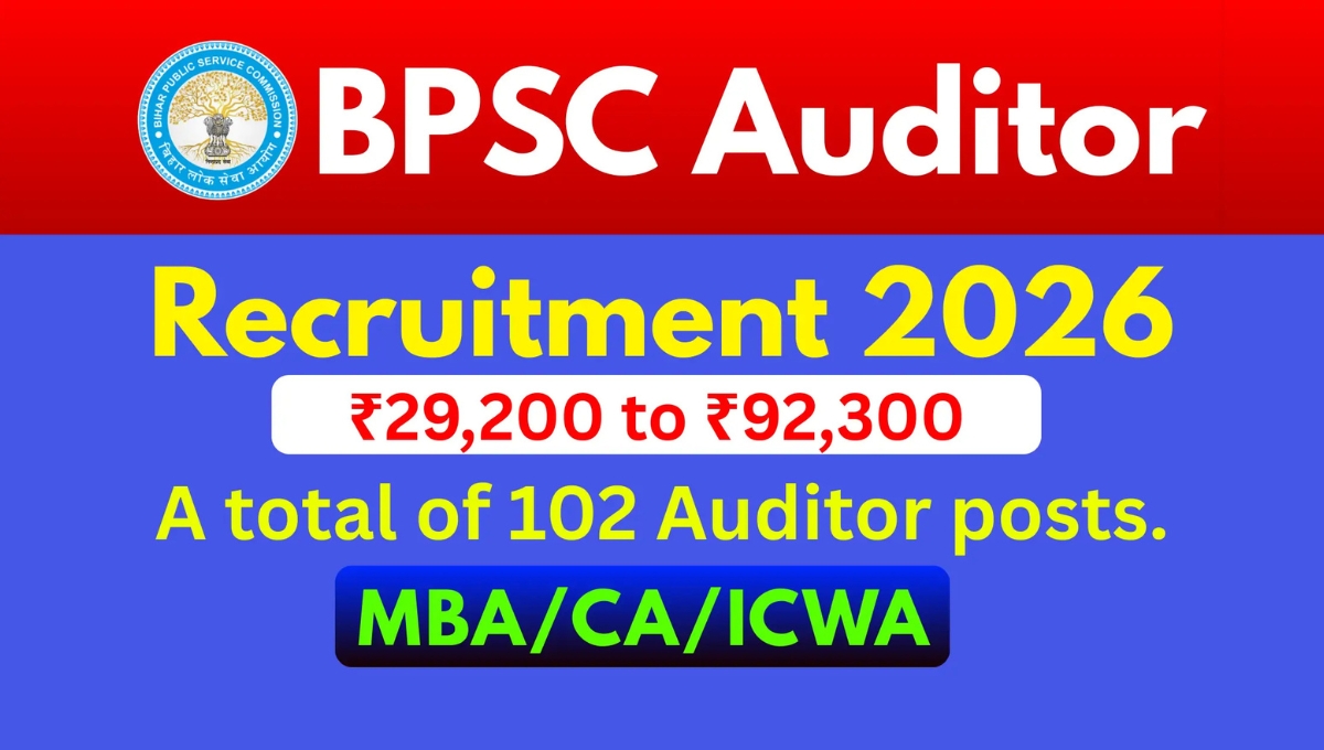 BPSC Auditor Vacancy