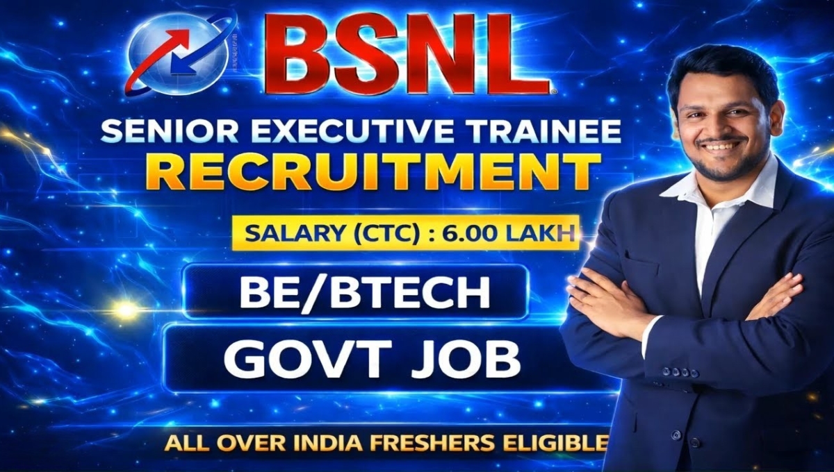 BSNL Senior Executive Trainee