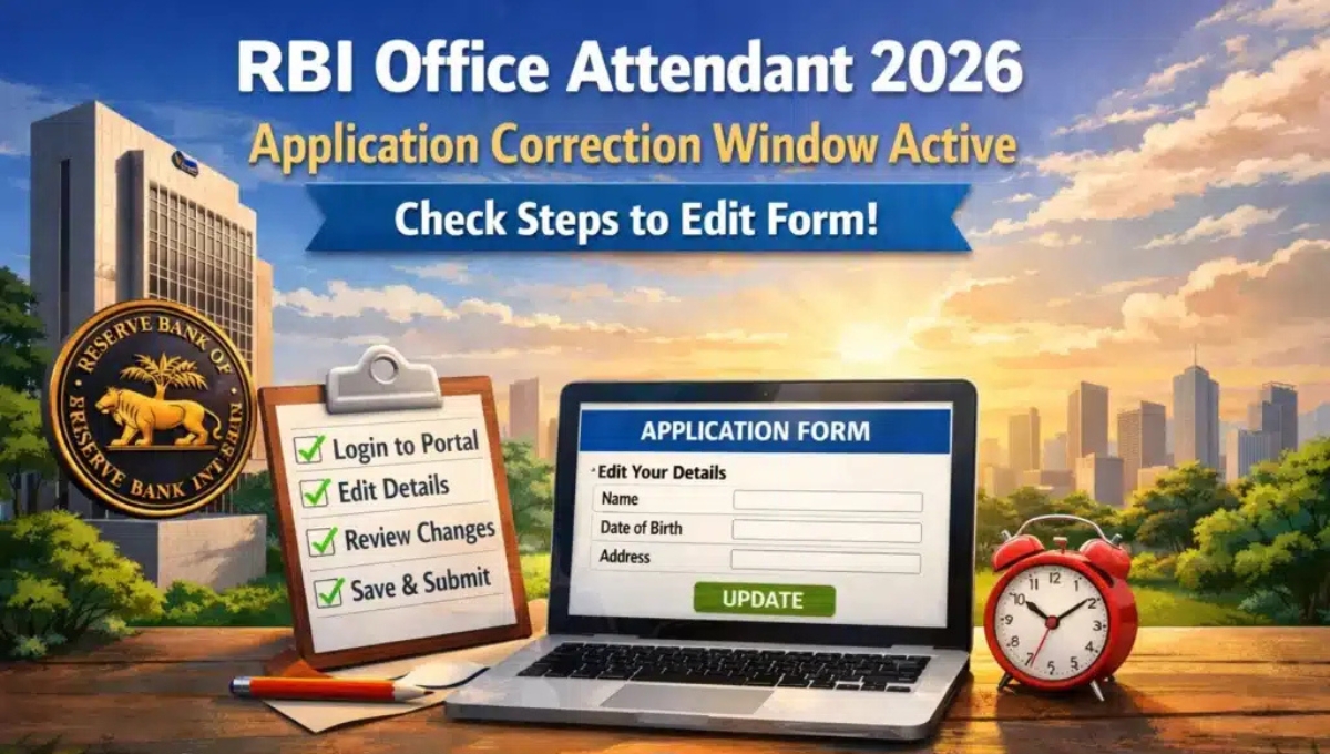 RBI Office Attendant Correction Form