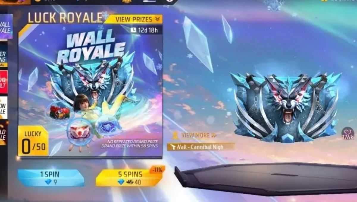 Free Fire Max Wall Royale
