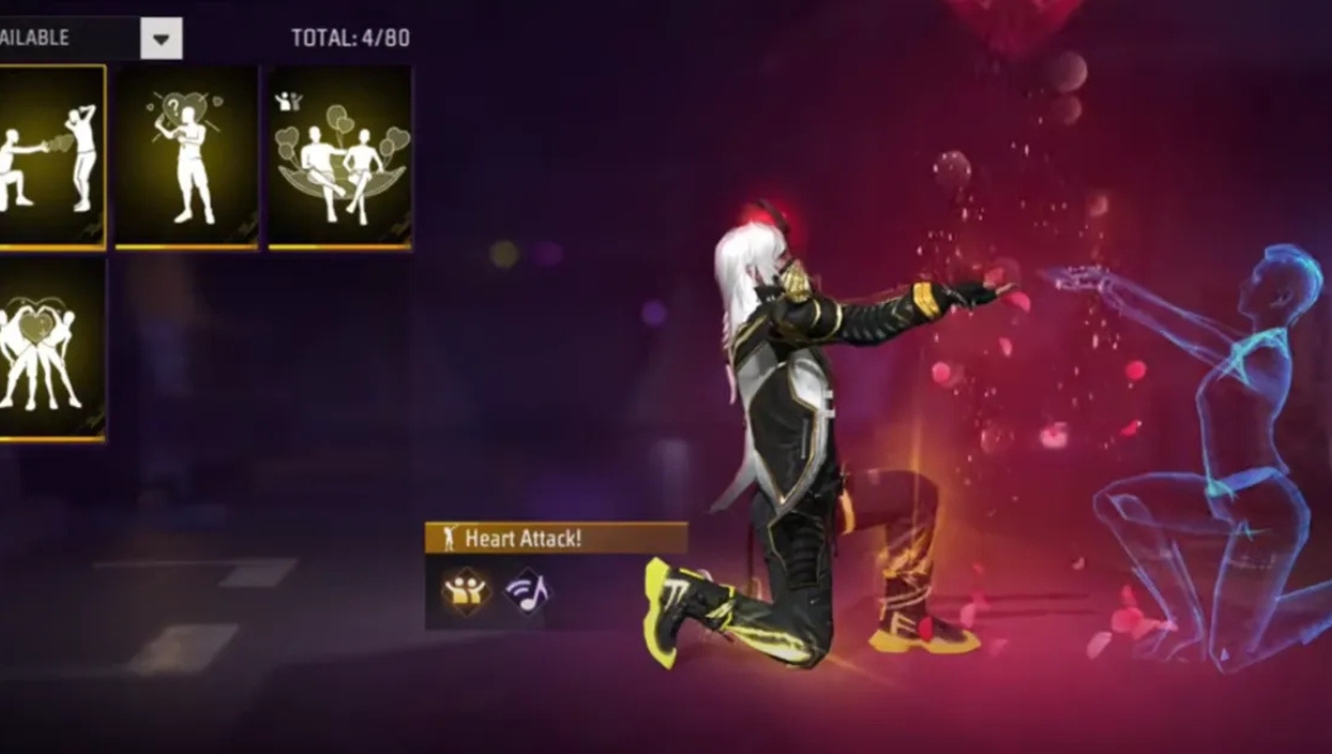 Free Fire Max Luck Emote Royale