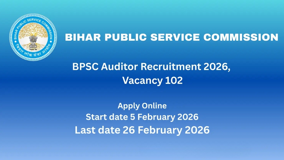 BPSC Auditor Vacancy