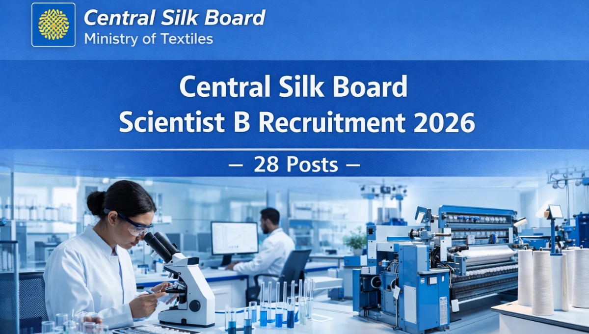 CSB Scientist-B Recruitment