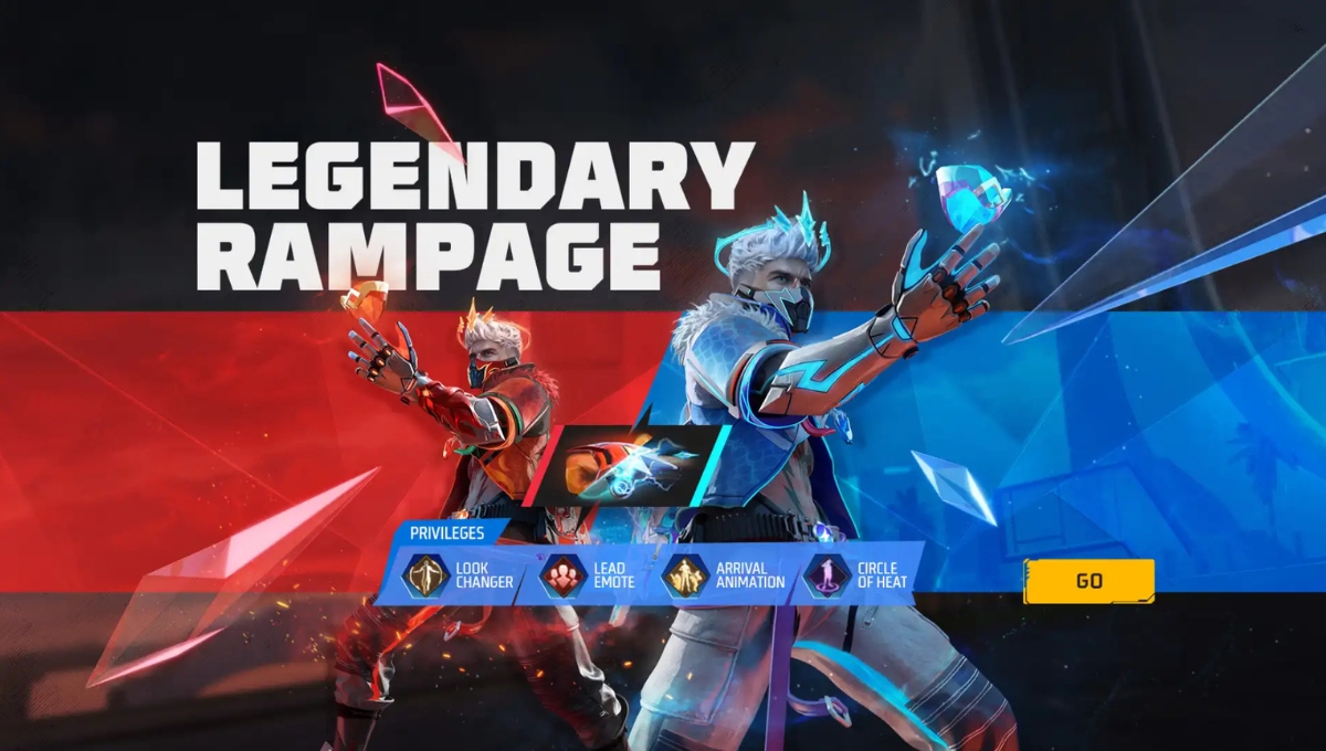 Free Fire Legendary Rampage 