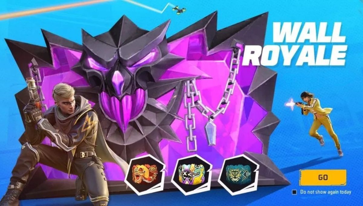 Free Fire Max Wall Royale