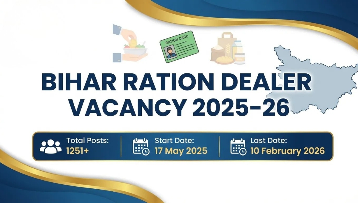 Bihar Ration Dealer Recruitment