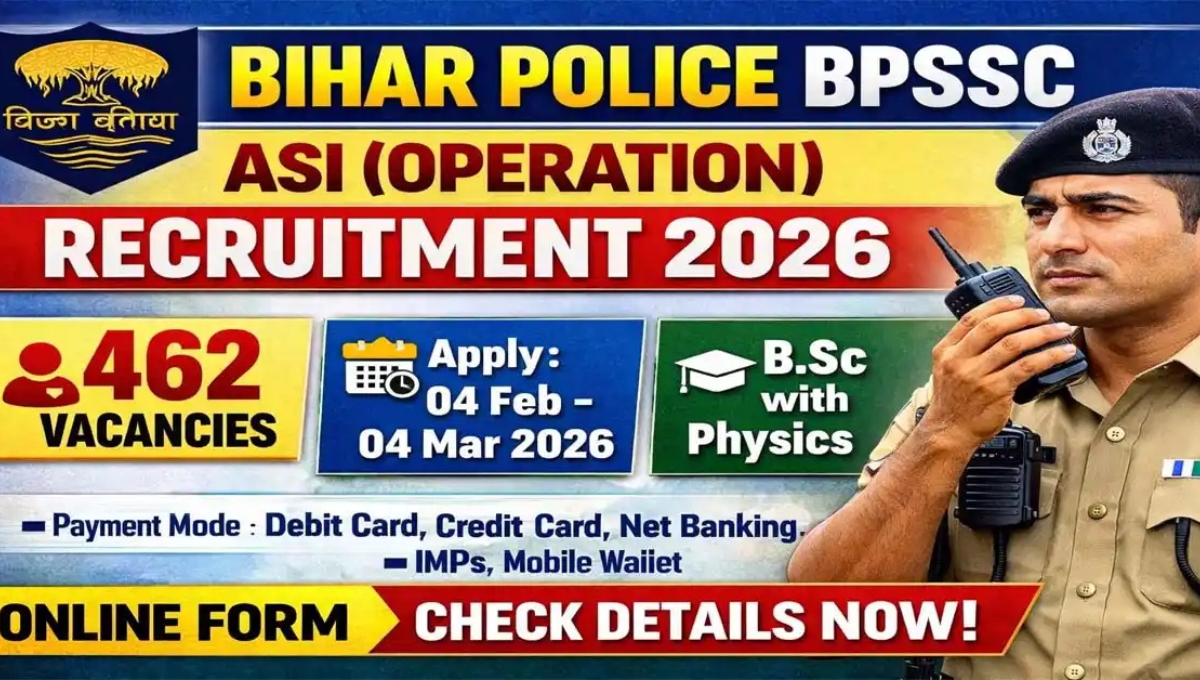 Bihar Police BPSSC ASI