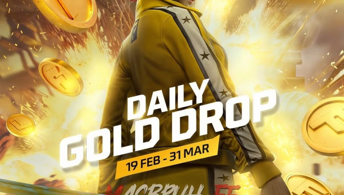 Free Fire Max Daily Gold Drop
