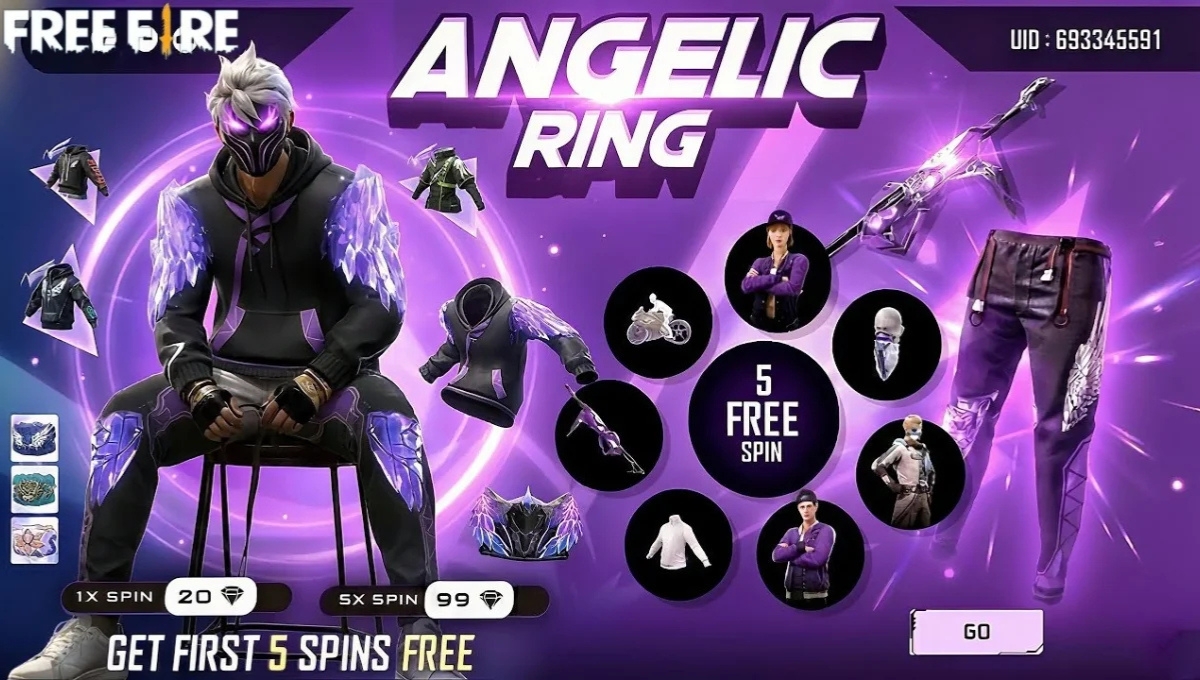 Free Fire Max Angelic Royale